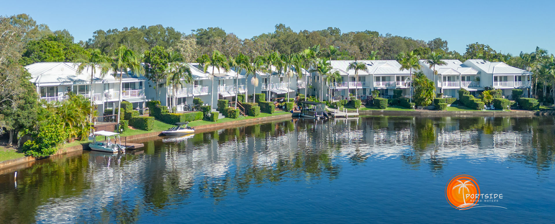 Noosa Waterfront Accommodation Portside Townhouses